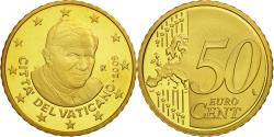 World Coins - VATICAN CITY, 50 Euro Cent, 2009, , Brass, KM:387