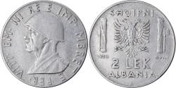 World Coins - Coin, Albania, Vittorio Emanuele III, 2 Lek, 1939, Rome, , Stainless