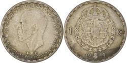 World Coins - Coin, Sweden, Gustaf V, Krona, 1949, , Silver, KM:814