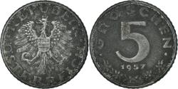 World Coins - Coin, Austria, 5 Groschen, 1957, , Zinc, KM:2875