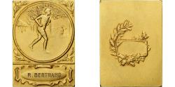 World Coins - France, Medal, Sport, Course à Pied, Gilt Bronze,