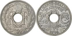 World Coins - France, 25 Centimes, Lindauer, 1914, Paris, Souligné, Nickel,