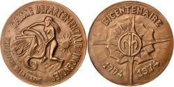 World Coins - France, Medal, French Fifth Republic, Politics, Society, War, , Bronze