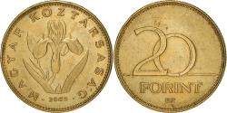 World Coins - Coin, Hungary, 20 Forint, 2005, Budapest, , Nickel-brass, KM:696
