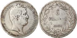 World Coins - Coin, France, Louis-Philippe, 5 Francs, 1831, Paris, , Silver