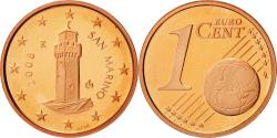 World Coins - San Marino, Euro Cent, 2008, , Copper Plated Steel, KM:440