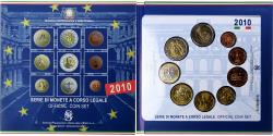 World Coins - Italy, Set 1 ct. - 2 Euro, Coin card, 2010, Rome,