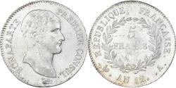 World Coins - France, Napoléon Bonaparte, 5 Francs, An 12, Paris, Silver,