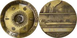 World Coins - France, Medal, Électricité de France et gaz de France, Business & industry