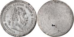 World Coins - Coin, Germany, Wilhelm I, 5 Mark, Essai Piéfort Uniface, , Tin