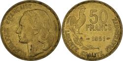 World Coins - Coin, France, Guiraud, 50 Francs, 1951, Paris, , Aluminum-Bronze