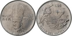 World Coins - Vatican, Paul VI, 50 Lire, 1969 - Anno VII, Rome, Stainless Steel,
