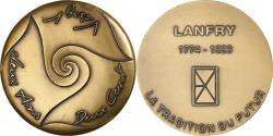 World Coins - France, Medal, Lanfry, La tradition du futur, 1996, Bronze, Pichard,