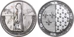 World Coins - France, Medal, Conseil Général de Loire-Atlantique, n.d. (1981), Silvered