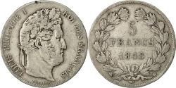World Coins - Coin, France, Louis-Philippe, 5 Francs, 1848, Strasbourg, , Silver