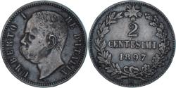 World Coins - Coin, Italy, Umberto I, 2 Centesimi, 1897, Rome, , Copper, KM:30
