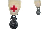 World Coins - France, Société Française de Secours aux Blessés Militaires, WAR, Medal