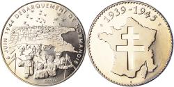 World Coins - France, Medal, 1939-1945, Débarquement de Normandie, WAR,