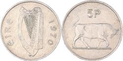 World Coins - Coin, IRELAND REPUBLIC, 5 Pence, 1970