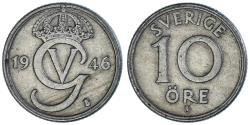 World Coins - Coin, Sweden, 10 Öre, 1946