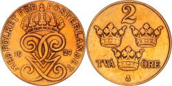 World Coins - Coin, Sweden, Gustaf V, 2 Öre, 1927, , Bronze, KM:778