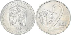 World Coins - Coin, Czechoslovakia, 2 Koruny, 1983