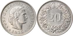 World Coins - Coin, Switzerland, 20 Rappen, 1975, Bern, , Copper-nickel, KM:29a