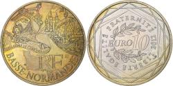 World Coins - France, 10 Euro, Basse-Normandie, 2012, Silver, , Gadoury:EU514