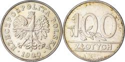 World Coins - Coin, Poland, 100 Zlotych, 1990, Warsaw, , Copper-nickel, KM:214
