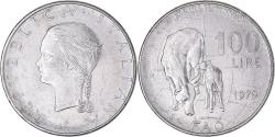 World Coins - Coin, Italy, 100 Lire, 1979, Rome, FAO, , Stainless Steel, KM:106