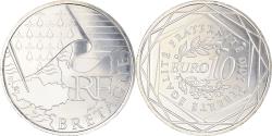 World Coins - France, 10 Euro, Bretagne, 2010, Paris, , Silver, KM:1648