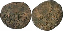 World Coins - Principality of Dombes, Henri II de Montpensier, Liard, 1594-1610, Trévoux