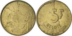 World Coins - Coin, Belgium, 5 Francs, 5 Frank, 1993