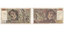 World Coins - France, 100 Francs, Delacroix, 1987, H.123, VG(8-10), Fayette:69.11, KM:154c