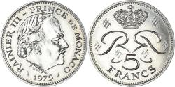 World Coins - Coin, Monaco, 5 Francs, 1979