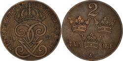 World Coins - Coin, Sweden, Gustaf V, 2 Öre, 1937, , Bronze, KM:778