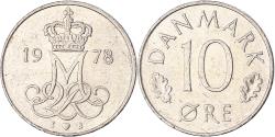 World Coins - Coin, Denmark, 10 Öre, 1978