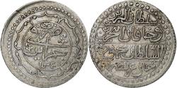 World Coins - Algeria, Mahmud II, Budju, 1826/AH1241, Silver,