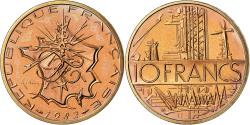 World Coins - Coin, France, Mathieu, 10 Francs, 1982, Paris, FDC, , Nickel-brass