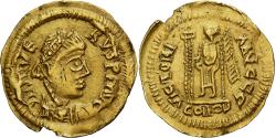 Ancient Coins - Visigoths, Libius Severus, Tremissis, 461-470, Uncertain mint, Gaule, Gold