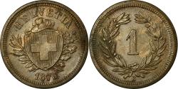 World Coins - Coin, Switzerland, Rappen, 1875, Bern, , Bronze, KM:3.1
