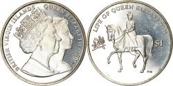 World Coins - Coin, BRITISH VIRGIN ISLANDS, Dollar, 2012, Franklin Mint, Reine Elizabeth