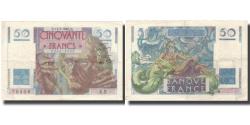 World Coins - France, 50 Francs, Le Verrier, 1946-03-14, E.2, EF(40-45)