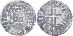 World Coins - Coin, France, Philip II, Denier Tournois, 1180-1223, Saint-Martin de Tours