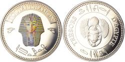 World Coins - Egypt, Medal, Trésors d'Egypte, Toutankhamon, History, , Copper-nickel
