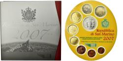 World Coins - San Marino, Set, 2007