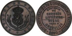 World Coins - Belgium, Medal, 50ème Anniversaire de l'Indépendance Nationale, 1880, Copper