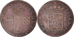 World Coins - Coin, Spanish Netherlands, NAMUR, Philip V of Spain, 2 Liards, 1709, Namur