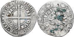 World Coins - Coin, France, Flanders, Louis II de Mâle, Gros, 1346-1384, , Silver