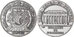 World Coins - France, Token, Chambre de Commerce de Nantes, , Silver